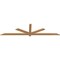 Ekena Millwork Kennewick Timber Gable Bracket, Western Red Cedar, 96"W x 24"H x 1 1/2"D x 3 1/2"F, 6/12 Pitch GBW096X24X0204KEN00SWR - alternate 4